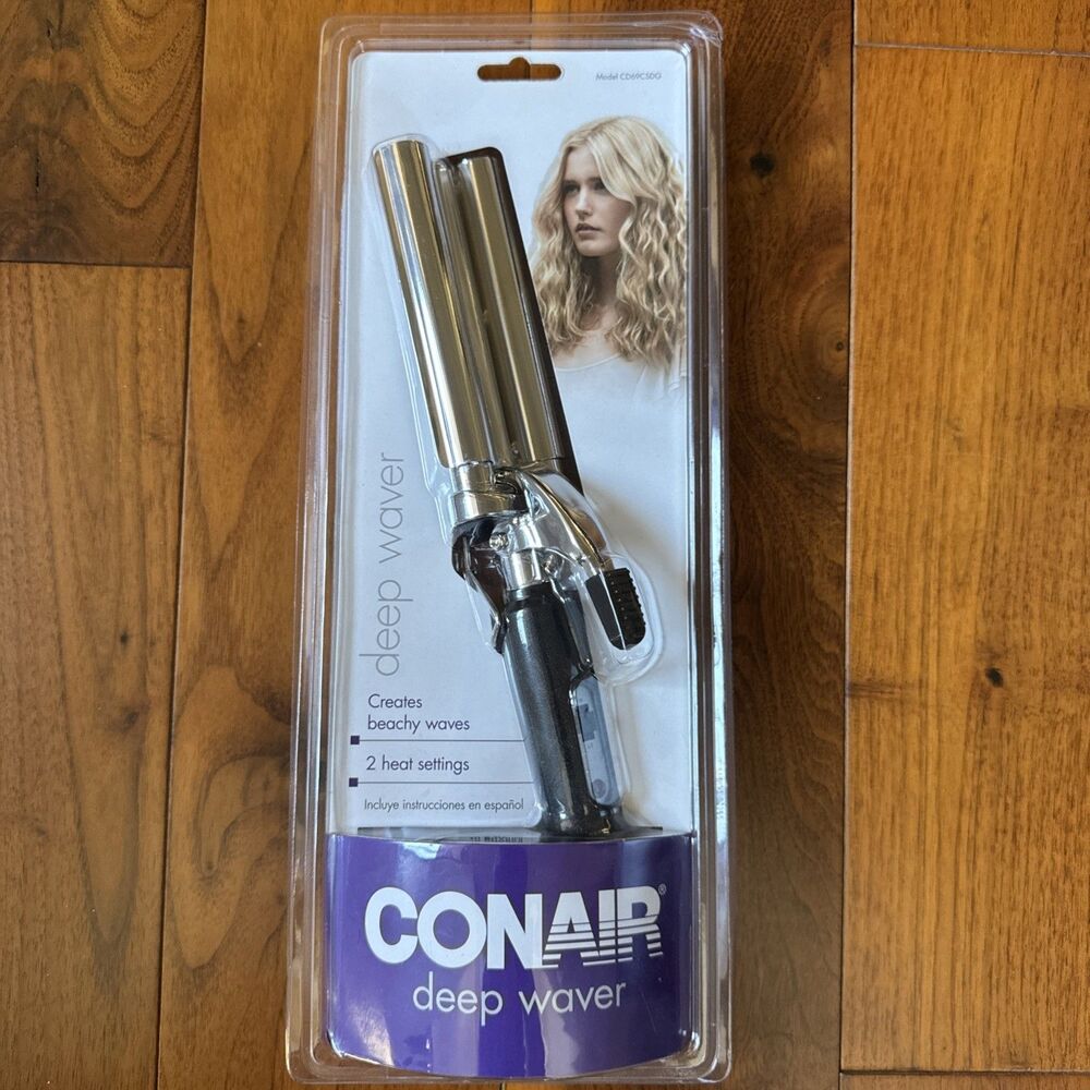 BRAND NEW CONAIR DEEP WAVER CD69CSDG HAIR  CURLER CURLING IRON